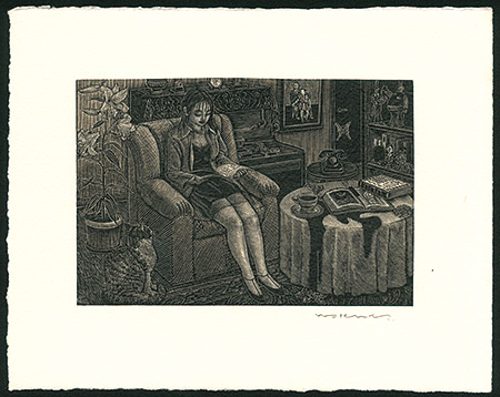 Wakuta Toshiyuki “Ex Libris / Room of Girl I”／