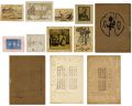 <strong>創作版画雑誌 白刀 準備号</strong><br>