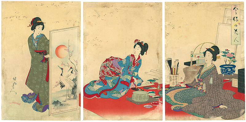 Chikanobu “Modern Beauties”／