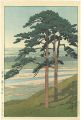 <strong>Kawase Hasui</strong><br>Ruins of Takiyama Castle