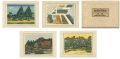 <strong>Onchi Koshiro, Hiratsuka Unichi, Kitaoka Fumio, Maeda Masao</strong><br>Print of The Shinjuku Gyoen Na......