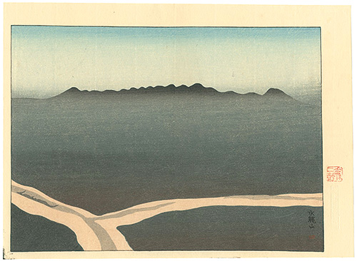 Sakamoto Hanjiro “5 Views of Tsukushi／Mt.Minou”／