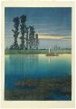 <strong>Kawase Hasui</strong><br>Evening at Ushibori 