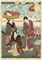 <strong>Kunisada II</strong><br>Lady Murasaki's Genji Cards / ......