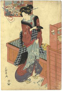 Gokotei (Sadakage)/Beauty[美人画]