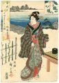 <strong>Hiroshige I</strong><br>Famous Places in Edo Kameido