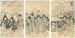Kunisada I/Customs ,Inner Palace　(tentative title)[大奥風俗図（仮題）]
