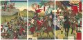 <strong>Chikanobu</strong><br>Taikoki / The Battle of Yamaza......