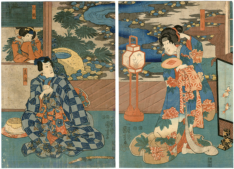 Kuniyoshi “Kabuki Actors Prints”／