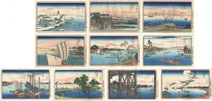 Hiroshige I/Famous Places in The Eastern Capital 【Reproduction】[東都名所 【復刻版】]