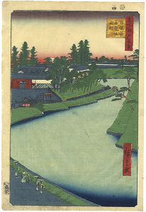 Hiroshige I/100 Famous Views of Edo / The Benkei Moat from Soto-Sakurada to Kōjimachi[名所江戸百景 外桜田弁慶堀糀町]