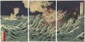 <strong>Kokunimasa</strong><br>清国軍艦沈没之図