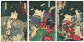 <strong>Kunichika</strong><br>Kabuki print