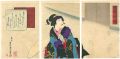 <strong>Kunichika</strong><br>書生演劇　嫗山姥