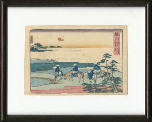 Hokusai/The Fifty-three stations of the Tokaido / Fujikawa[東海道五十三次　藤川]