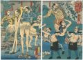 <strong>Kuniyoshi</strong><br>Living dolls at Okuyama in Asa......