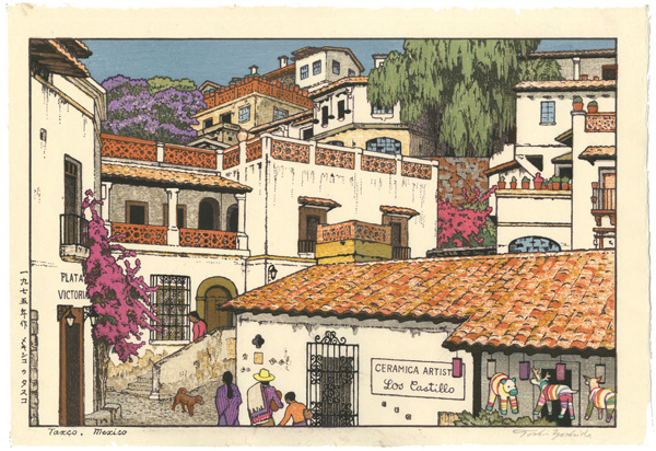 Yoshida Toshi “Taxco, Mexico”／