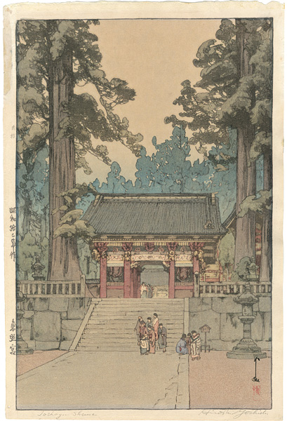 Yoshida Hiroshi “Toshogu Shrine”／