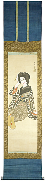 Takehisa Yumeji “Scroll Painting : Beauty”／