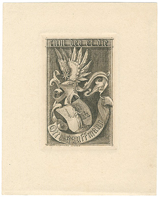 Jean Kauffmann “Ex Libris”／