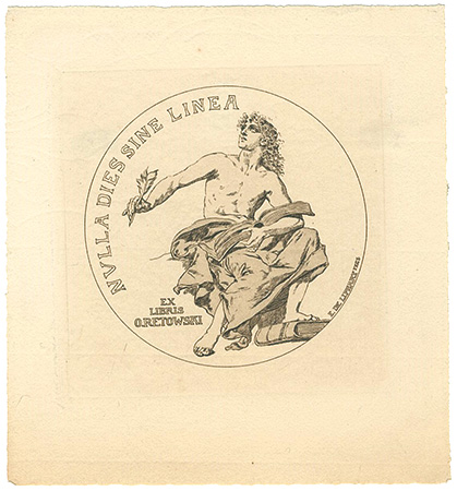 E. de Liphart “Ex Libris”／