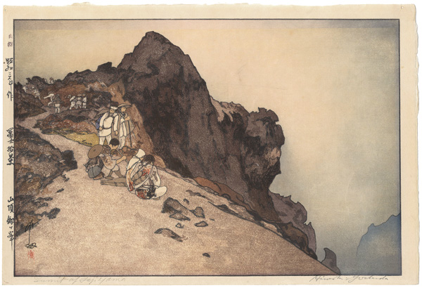 Yoshida Hiroshi “10 Views of Fuji / The Kengamine Summit”／