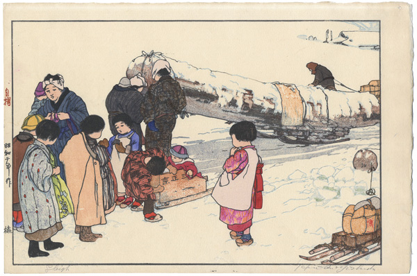 Yoshida Hiroshi “Sleighs”／