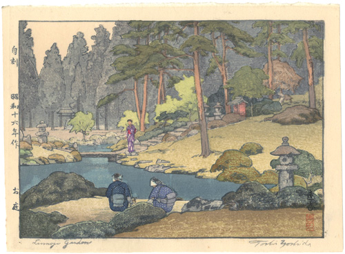 Yoshida Toshi “Rinnoji Garden”／