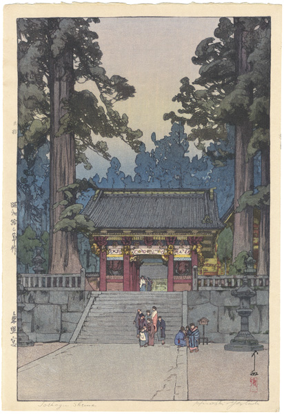 Yoshida Hiroshi “Tōshōgu Shrine”／