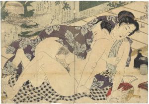 Eisen/Shunga[狂哥題恋の道草より 湯上寄囲者]