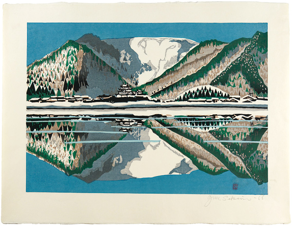 Sekino Junichiro “The Fifty-three stations of the Tokaido / Otsu”／