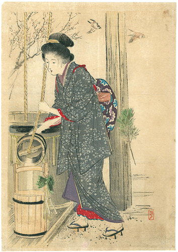 Takeuchi Keisyu “Kuchi-e Print”／