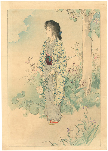 Kaburaki Kiyokata “Kuchi-e Print”／