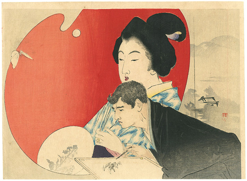 Takeuchi Keisyu “Kuchi-e Print”／