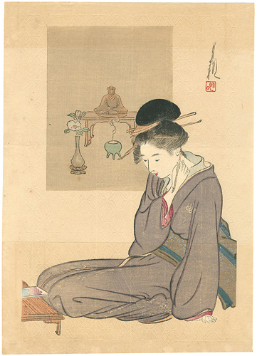 尾形月耕｢木版口絵｣／