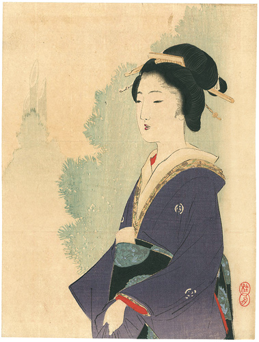 Takeuchi Keisyu “Kuchi-e Print”／