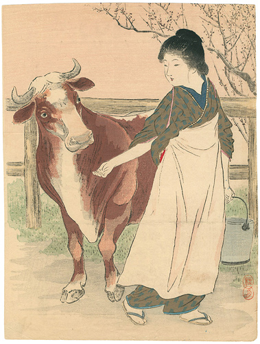 Takeuchi Keisyu “Kuchi-e Print”／