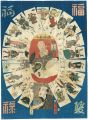 <strong>Hiroshige I</strong><br>Sugoroku (Board Game)