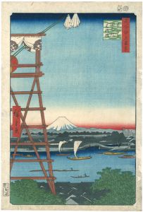 Hiroshige I/100 Famous Views of Edo /[名所江戸百景　両国回向院元柳橋]