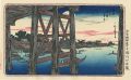 <strong>Hiroshige I</strong><br>The Evening Moon in Ryogoku, f......