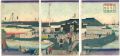 <strong>Hiroshige III</strong><br>View of Teppouzu Akashi-bashi,......