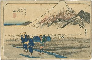 Hiroshige I/53 stations of the Tokaido / hara[東海道五十三次之内　原]