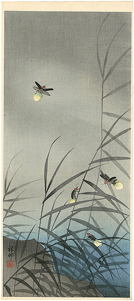 Ohara Koson(Shoson) “Firefly ”／