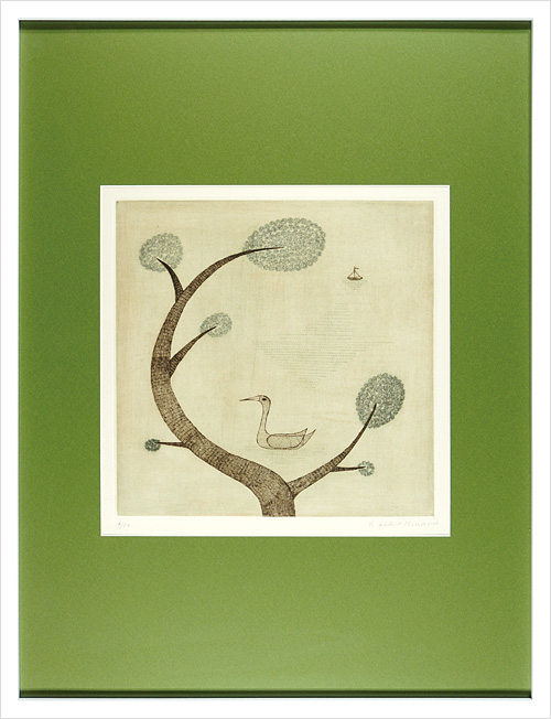 Minami Keiko “Arbre,oiseau et bateau”／