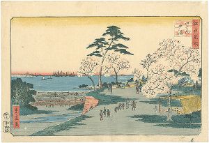 Shigenobu/Gotenyama, Famous Places in Edo[江戸名所 ごてんやま]