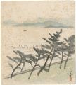 <strong>Ishii Hakutei	</strong><br>自筆画色紙  