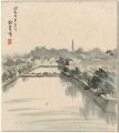 <strong>Ishii Hakutei	</strong><br>自筆画色紙  