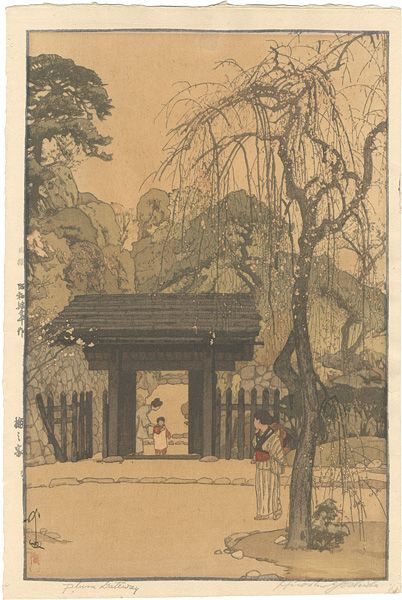 Yoshida Hiroshi “Plum Gateway”／