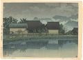 <strong>Kawase Hasui</strong><br>Rainy Yasuniwa, Nagano prefecｔ......