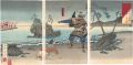<strong>Toshikata</strong><br>Sasaki Moritsuna, at the bay F......